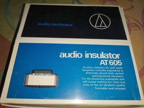 Audio insulator 605 - :, 4